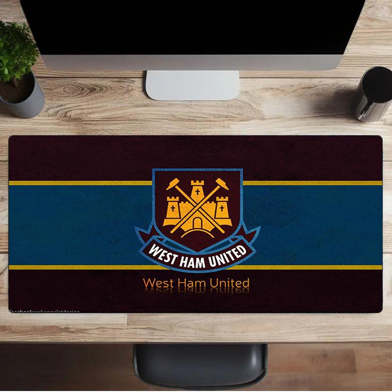 West Ham United Crest Mouse pad Mouse pad, Gaming Mouse Pad, keyboard pad, Desk Decor for computer notebook Fan Gift Birthday Gift