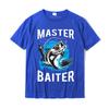 Мужская толстовка с капюшоном Master Baiter, забавная толстовка с капюшоном Fishing Master Baiter, повседневные топы, футболка для мужчин, хлопковая футболка, дизайн, дешевая