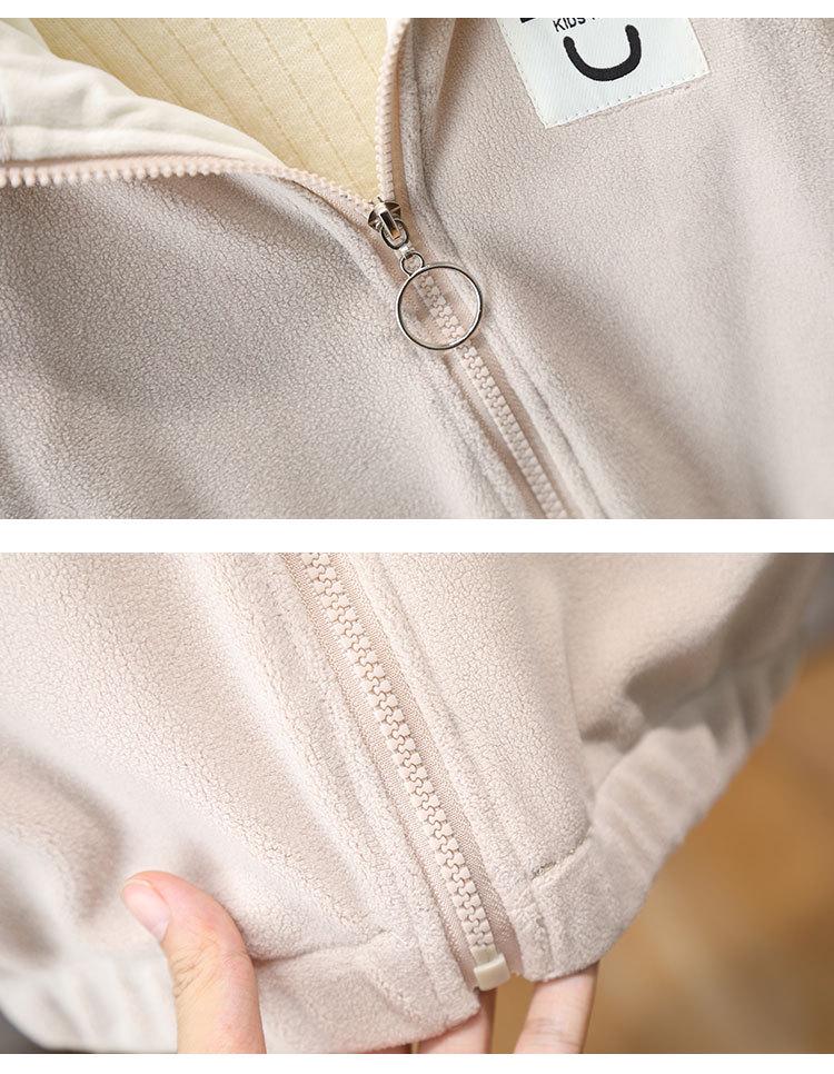 Флисовая куртка для мальчиков - зимняя коллекция 2023 года, теплый флис для осени/зимы