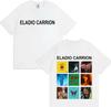 Rapper Eladio Carrion Album Cover Double Sided Print Harajuku Short Sleeve T Shirt Mens Tshirt Loose Pop Oversized Tee Hot Sale