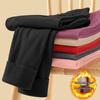 Double-Sided Fleece Base Layer Pants for Women - Seamless, Slimming, Warm, German Fleece, Spring/Autumn/Winter Wear.