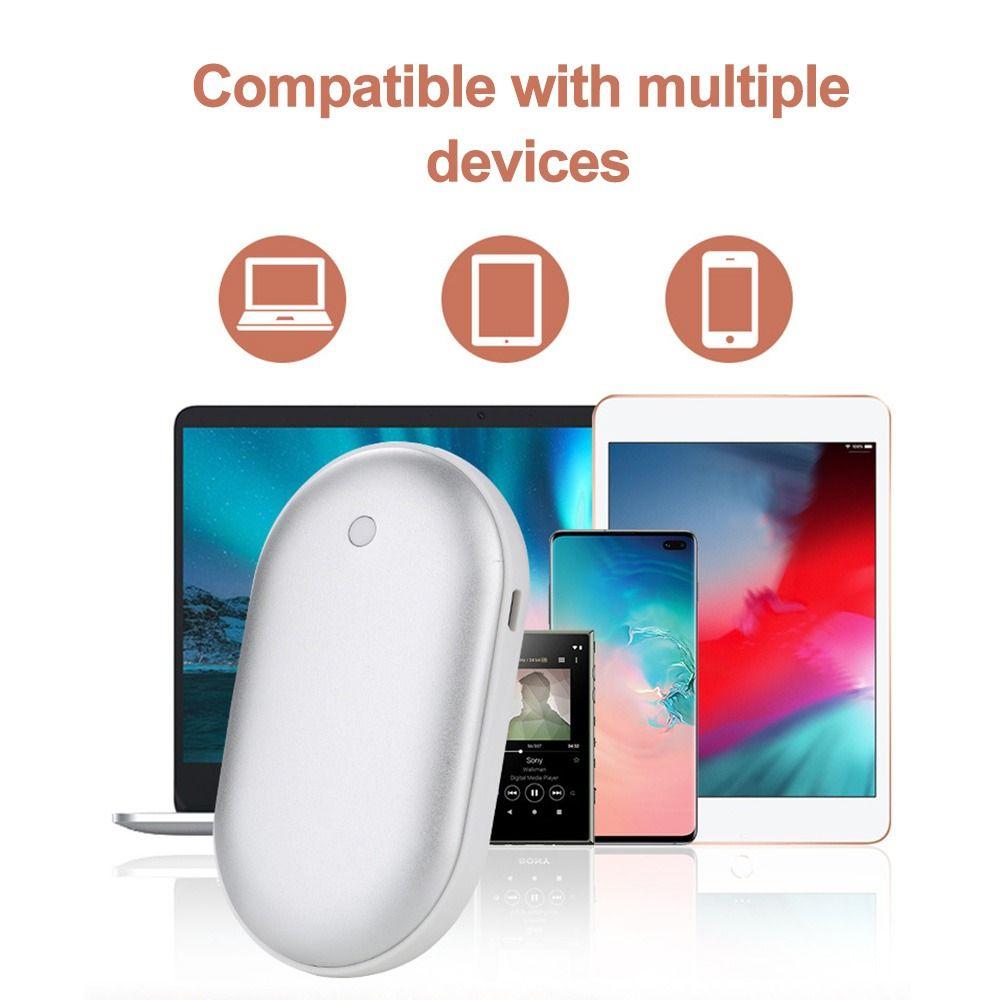 New Portable Pocket USB Rechargeable Heater Charger Hand Warmer Power Bank