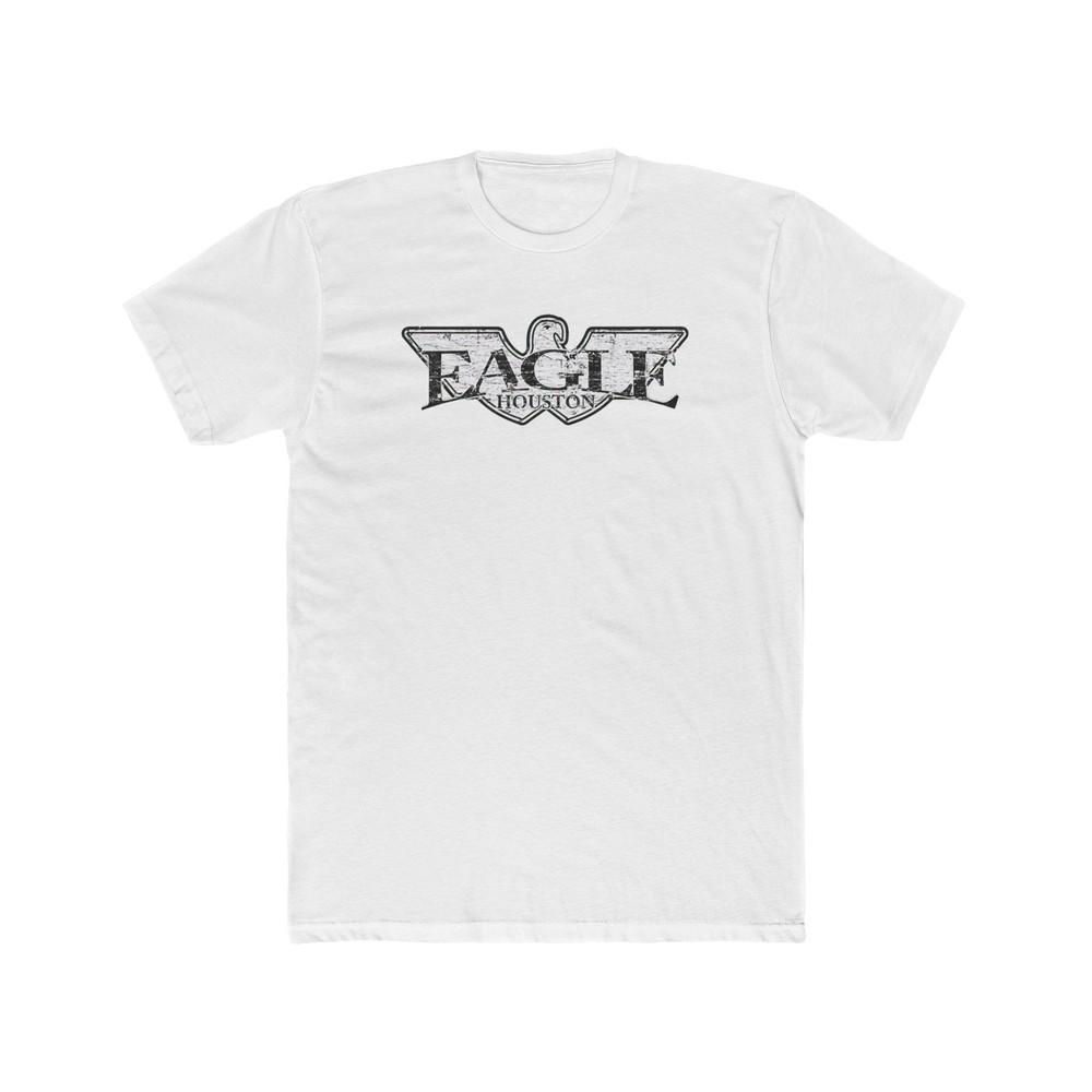 EAGLE Houston Texas Gay Leather Bar Men#039;s Cotton Crew Tee Tom of Finland Unisex T-Shirt