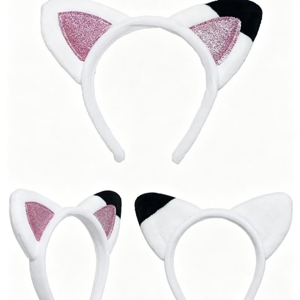Korean Style Cat Ears Headband Thin Hair Hoop Funny Headwear Gift