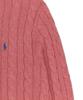 POLO RALPH LAUREN Cable Knit Cotton Sweater - Red
