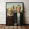 Poster American Gothic Pop Art