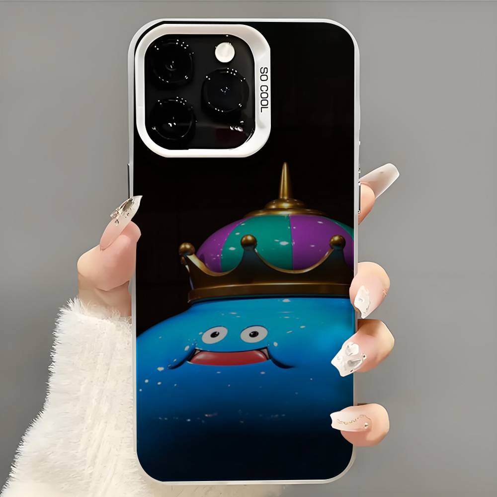 Чехол для телефона D-Dragon Quest Slime Чехол для телефона для iPhone 14 16 15 11 12 13 Pro Max Mini Plus Ударопрочный чехол