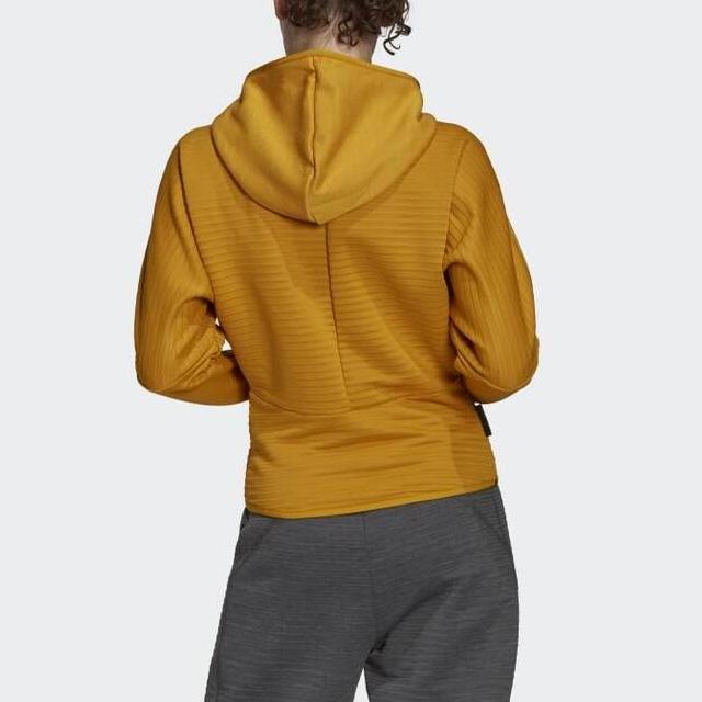 adidas Женское ЗНЕ. COLD.RDY Куртка-толстовка Legacy Gold с капюшоном FT6774
