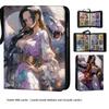 Anime  400/900 Pcs Card Album Book Folder 4/9 Card Slots Collections Zipper Double Pocket Card Binder Holder Gift