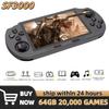 SF3000 Ретро портативная игровая консоль Linux Система 4,5-дюймовый IPS-экран 854*480 3000 мАч Портативный карманный видеоплеер Игры