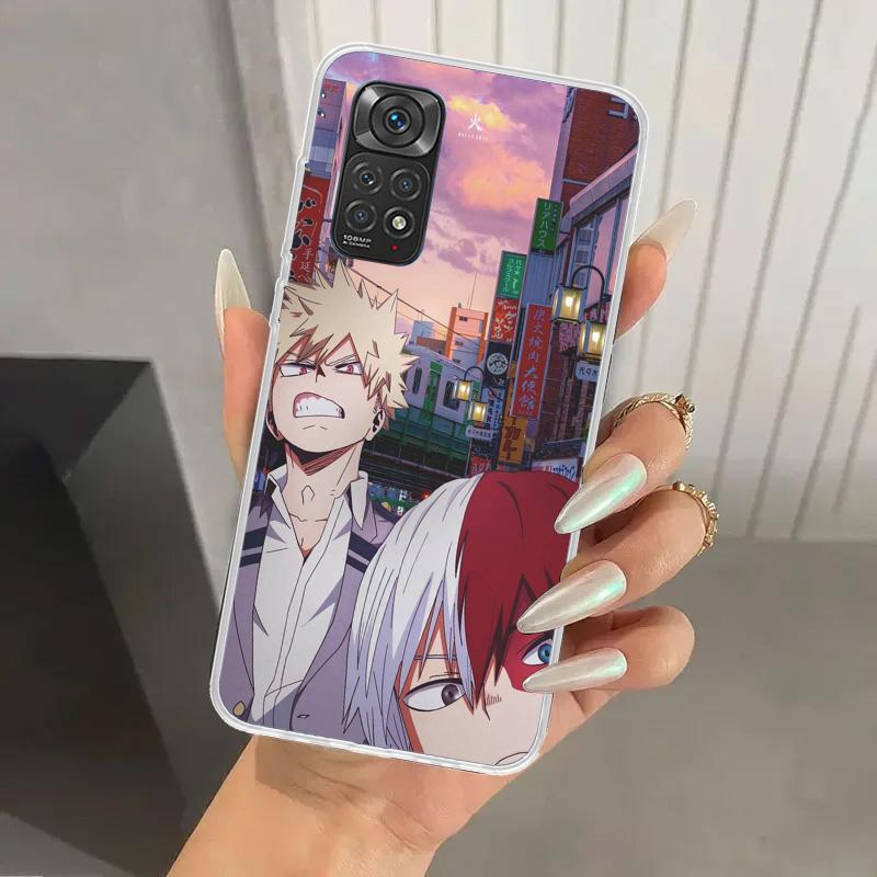 Чехол для телефона My Hero MHA Бакуго Кацуки для Xiaomi Redmi Note 15 14 14S 13 12S 12 Pro 11S 11 Plus 11T 11E 10S Мягкий Чехол Принт Sh