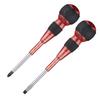 VESSEL Ball Grip Driver Premium Set of 2 (Red) 220-2PS-PRE
