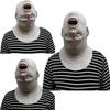 Creepy Latex Upside Down Full Head Mask Perfect For Halloween Costume Parties