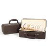 PU Leather Watch Display Box Vintage Bracelet Carrying Case Luxury Wristwatch Holder Travel Use