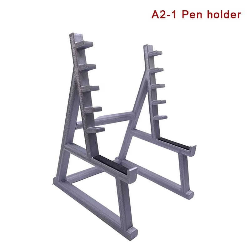 Держатель для ручек Squat Rack, забавный держатель для ручек Gym, держатель для ручек Barbell, уникальный мини-органайзер для ручек с гантелями и штангами