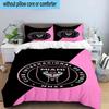 3pcs Club Internacional de Fútbol Miami Bedding Set Duvet Cover Closure Includes 1 Duvet Cover & 2 Pillowcases Bedding Sets Home Decor Gifts