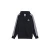 3-Stripes Full Zip Hoodie Men Jackets Black GK9032