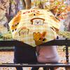1 PC Automatic Folding Umbrella - Bread Thief Pattern Portable Foldable Design With 8 Ribs Christmas Birthday Gifts