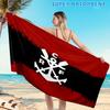 1PC FLAMENGO Emblem Design Beach Towel, Microfiber Beach Towel, Perfect For Pool, Beach, Travel, Home Decor Beach Party Fan gifts