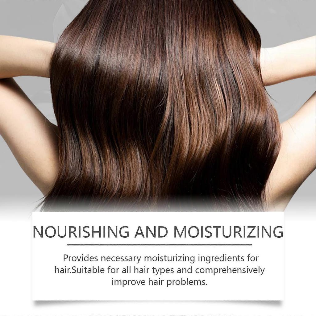 Hoegoa Castor Oil Hair Care Mask Nourishing And Caring Hair Smooth And Bright Feeling Refreshing And Fluffy Hair Care Mask