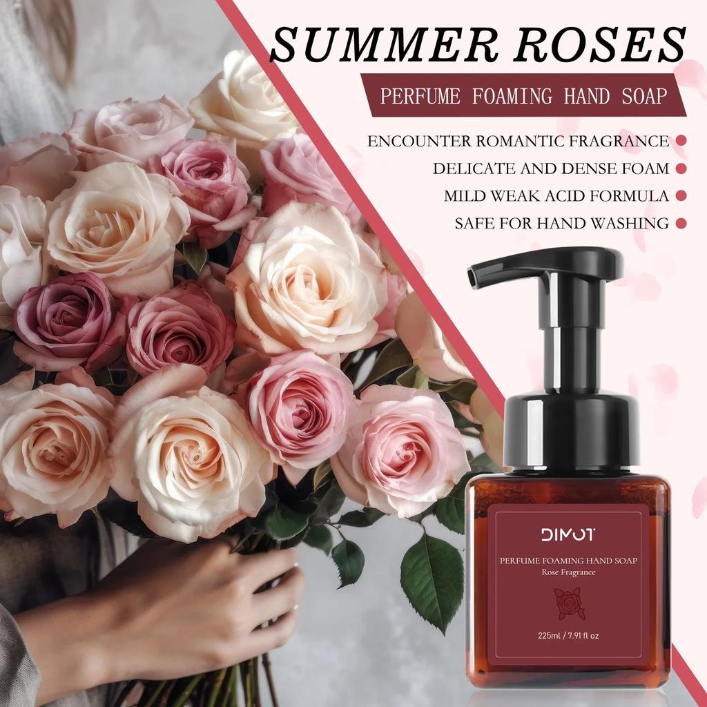 Fragrance Hand Wash, Deep Cleans & Moisturizes Skin, Rich Foaming Long-Lasting Scent Beauty-Care Cleanser