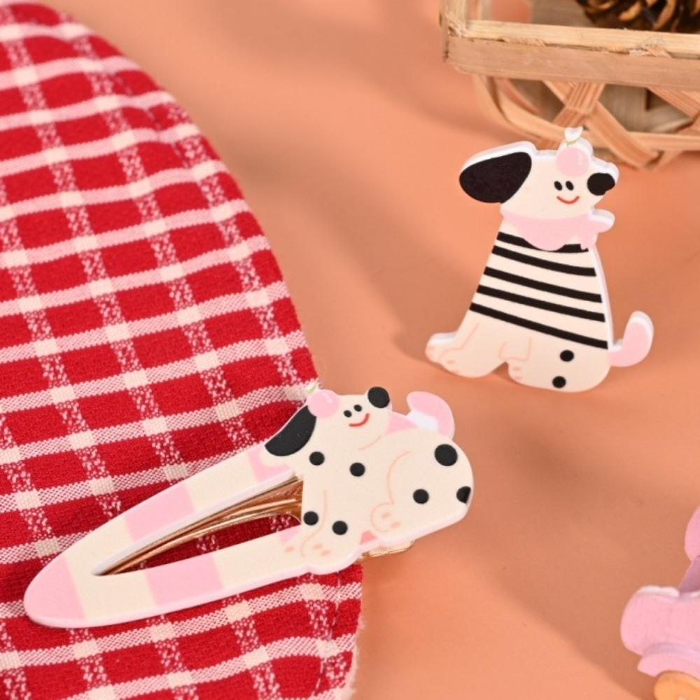 Металлическая заколка для волос в виде утконоса для собак, водонепроницаемые заколки для животных, милая заколка для волос для кошек, подарок