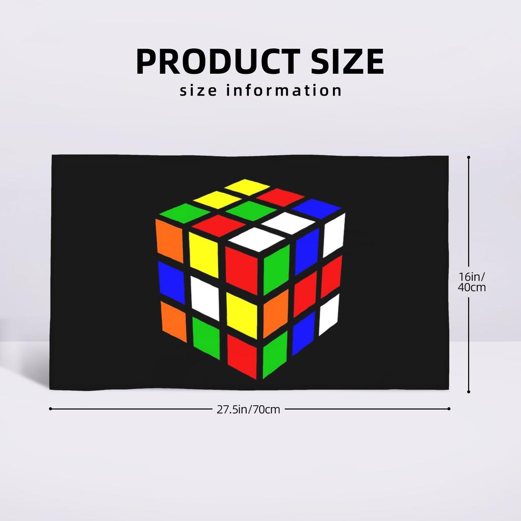 Magic Cube Soft Face Towel Quick Dry Pool Bath Cotton Towels Breathable