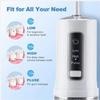2024 Youpin Electric Oral Irrigator Detachable Water Flosser Portable Dental Water Jet Waterproof Teeth Cleaner 4pcs Nozzle