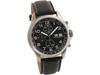 Часы URBAN RESEARCH UR003-01 мужские с черным кожаным ремешком и корпусом из нержавеющей стали, НОВЫЕ