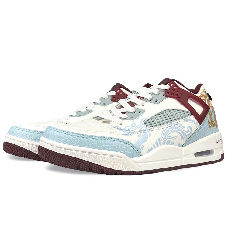 Jordan Spizike Mid top Винтажные Баскетбольные Кроссовки Мужские Синий Белый FJ6372-100(Команда40-)