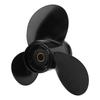 Outbord Propeller 9 1 4x8in 3 Blades 10 Splines R Rotation Aluminum Alloy Replacement for Suzuki 8‑20HP