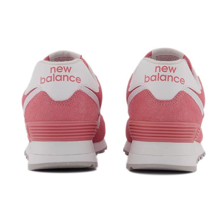 New Balance 574v2 Кроссовки женские цвета жевательной резинки Натурально-розовый Белый WL574FP2