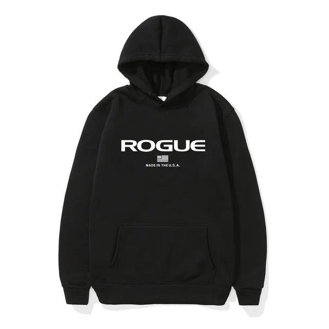Мужская спортивная толстовка Rogue Fitness 2025 Хип-хоп пуловер