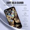 Светящийся Фантастический Дерево Бабочка Чехол Для iPhone 17 Pro Max Магнитный Для Magsafe Силиконовая Крышка Для iPhone 16 Pro Max Funda iPhone 15 14 13 12 11 16E