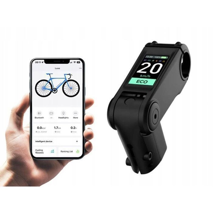 Электровелосипед - JOBOBIKE - Люкс - 250 Вт - 36 В - 15 Ач - Центральный двигатель - 27,5 дюймов - Белый