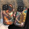 Чехол для телефона Клинок, рассекающий демонов, Жесткая кожа Для IPhone 16 15 14 13 12 Mini 11 14 Pro Max Xs X Xr 7 8 Plus Fundas