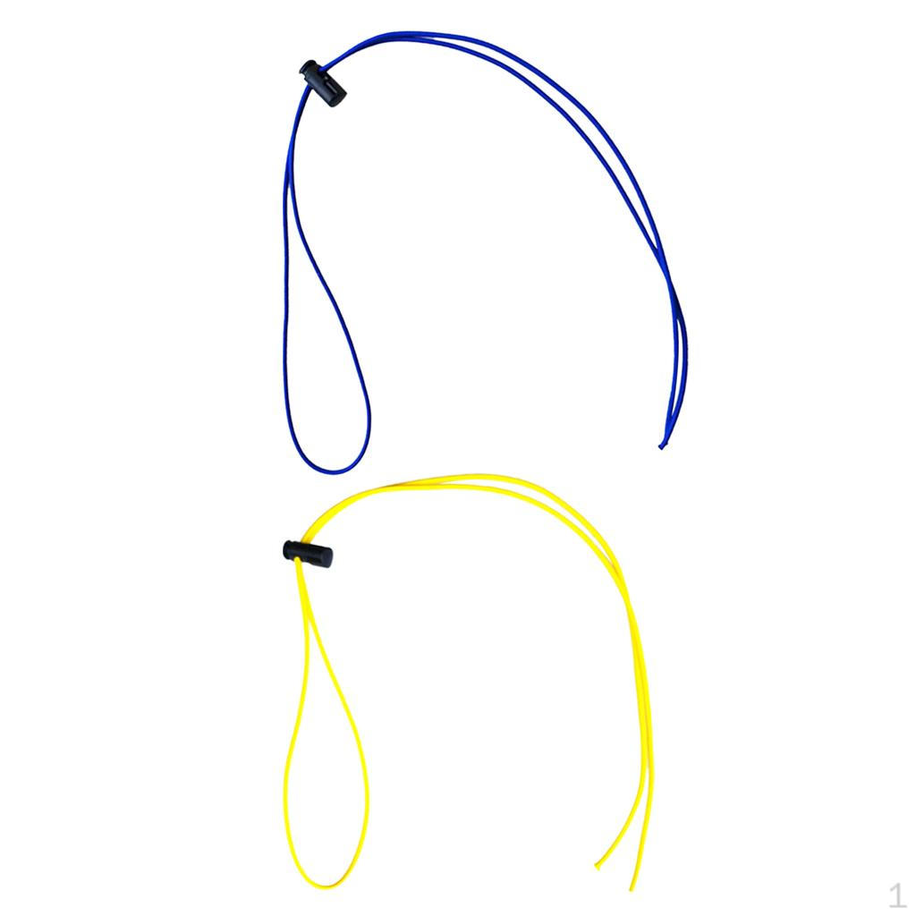 Набор из 2 плавательных очков / Маска для дайвинга Эластичный ремешок Замена