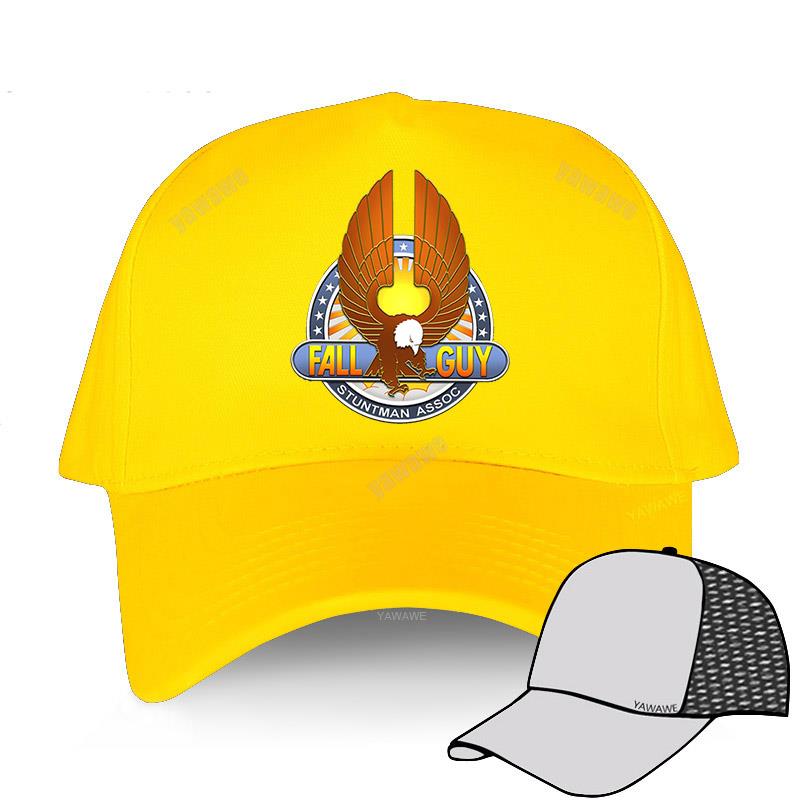 Baseball Caps Summer Casual Adjustable Sport Bonnet The Fall Guy 80s Logo Retro Stuntman 80's TV Brand Hip Hop Popular Hat
