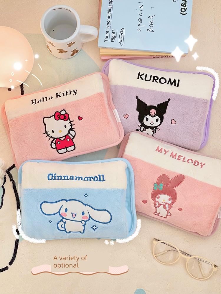 Sanrio Officially Authorized Electric Hot Water Bag Hand-Tucking Explosion-Proof Hot-Water Bag Female Student Cute Warm Palace Hand Warmer Handy