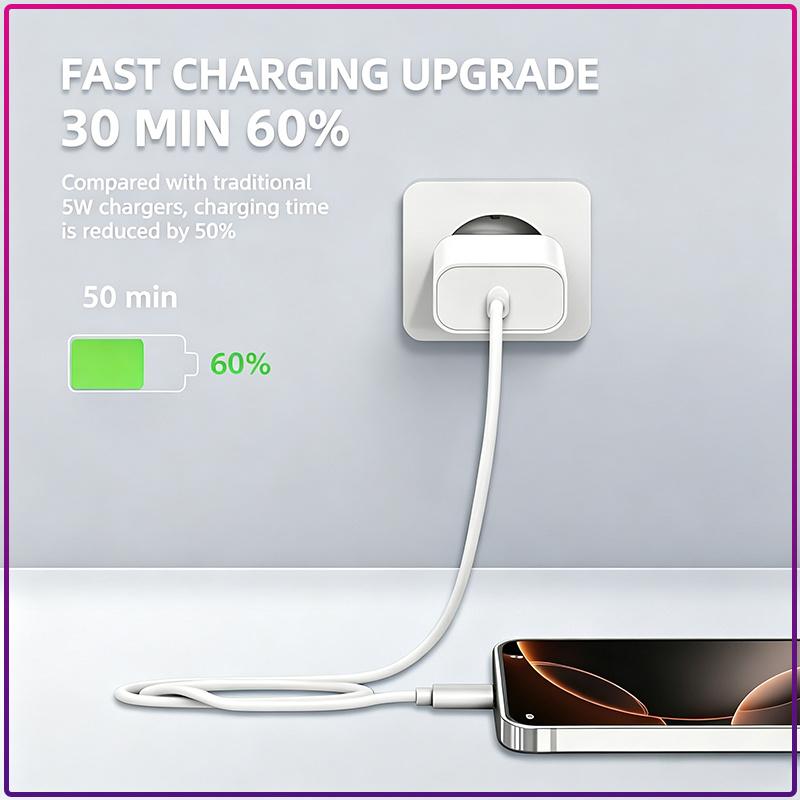 Оригинальное EU 20W PD Быстрое Зарядное Устройство USB-C Блок Питания Тип C Сетевой Адаптер Портативное Зарядное Устройство для Путешествий для Серии iPhone Планшета