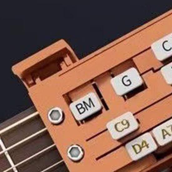 Гитарный аккордовый пресс Гитарный тренажер Помощь по аккордам Гитарный помощник Система обучения Инструменты для отработки аккордов для начинающих