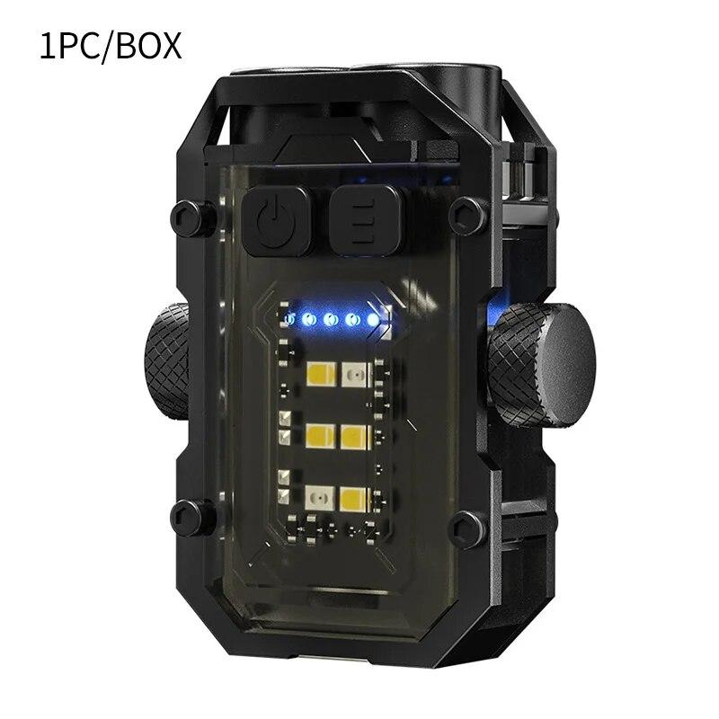 Супер яркий мощный карманный фонарик светодиодный многофункциональный Linterna Magnetic COB LED EDC мини-фонарик-брелок перезаряжаемый