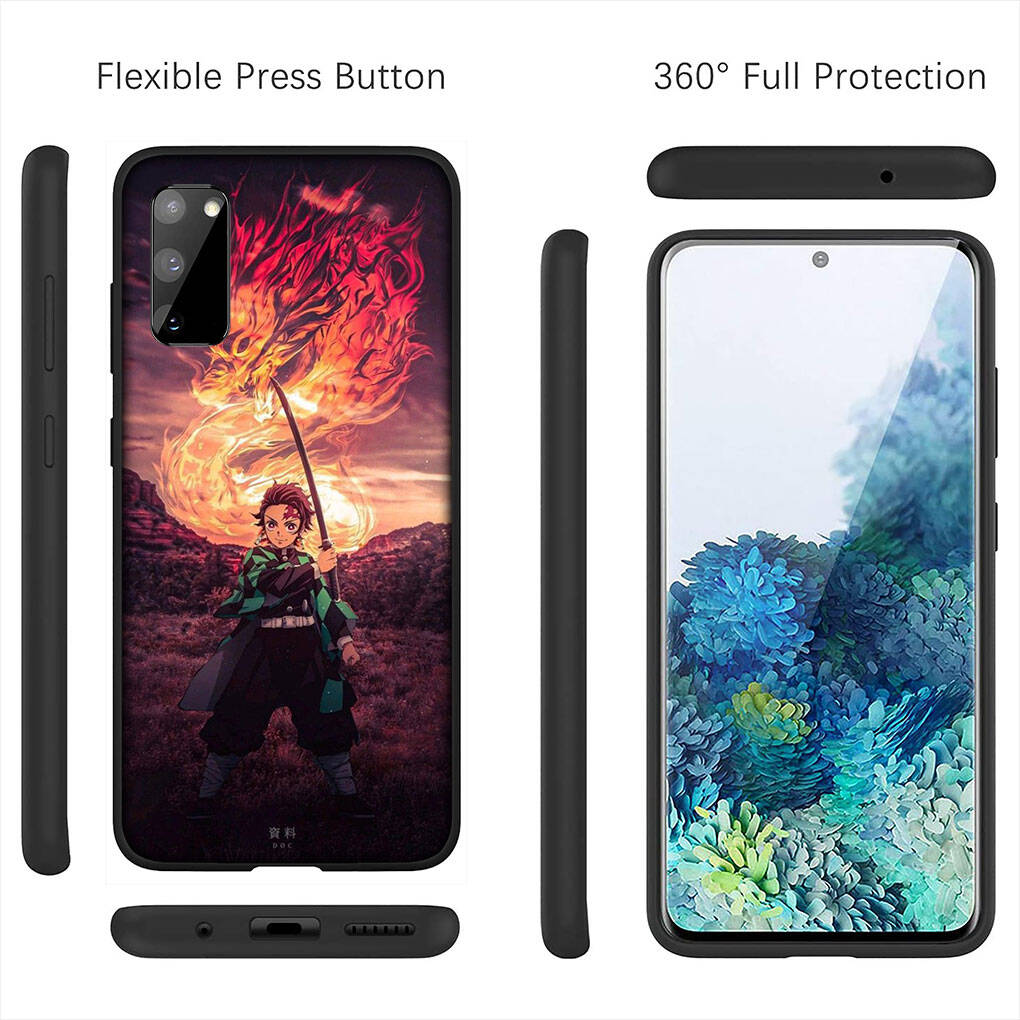 Для Samsung Galaxy S25 S24 S23 S22 Ultra FE Plus A37 A57 A56 A55 A06 A16 A15 A36 A26 A35 A05 A25 A54 A34 Чехол для телефона Кочо Синобу Клинок, рассекающий демонов