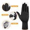 10/20/50/100PCS Black Nitrile Disposable Gloves for Work Latex Free Home Cleaning Glove Textured Mechanic Tattoo Hair Dye Beauty
