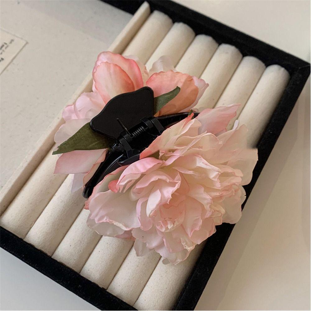 Bridal Hair Clips Peony Peony Flower Barrettes New Hair Claws  Wedding