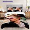David Bowie Comforter Set Modern Art Threepiece Set 1 Duvet Cover 2 Pillowcase Without Core Bedding Set Duvet Cover And Pillowcase