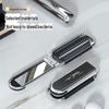 Portable Folding Air Cushion Comb & Mirror for Long Hair - Scalp Massage & Travel-Friendly