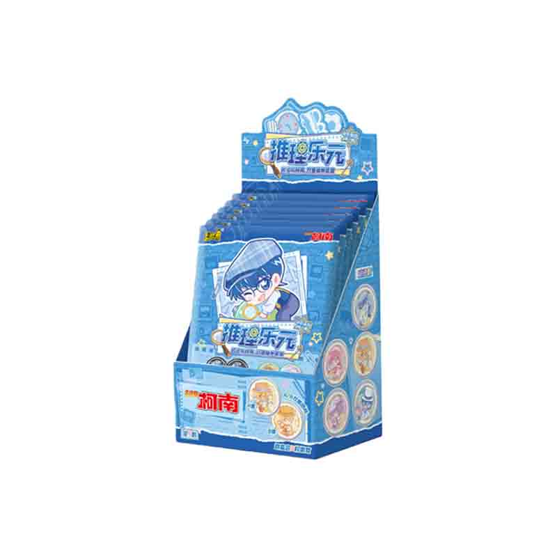 Detective Conan Badge Double Sided Candy Shadow Tracking Genuine Animation Cartoon Collection Peripheral Toy