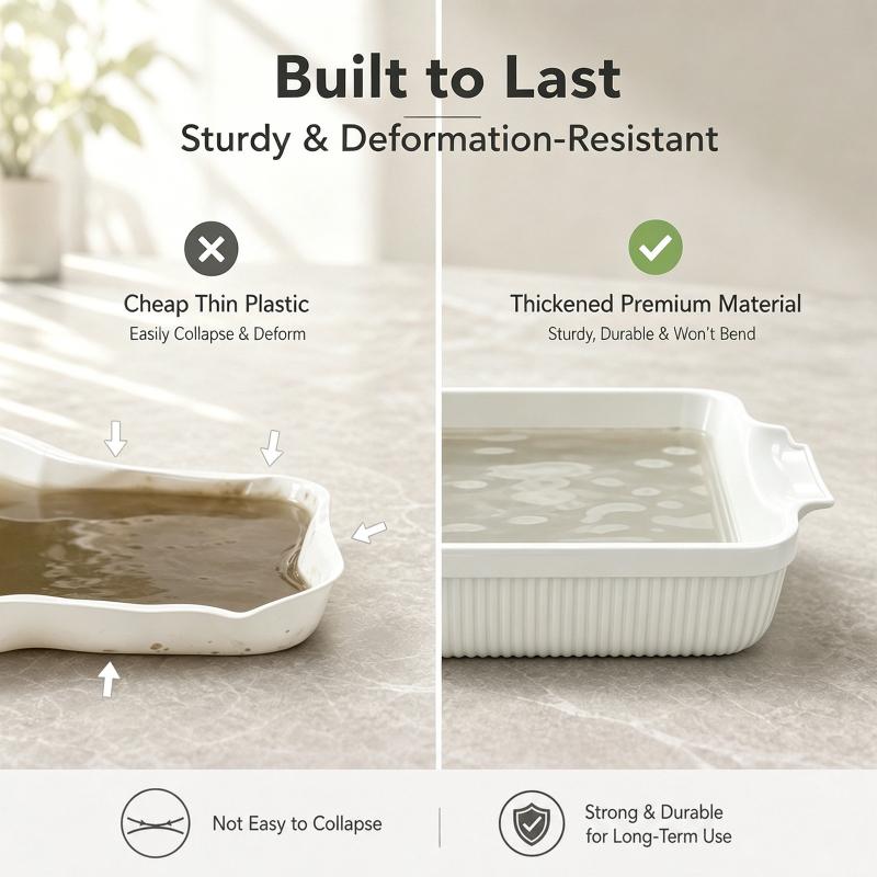 Washing Machine Drain Pan Leak Proof Front Load Easy Install Tray with Reusable Lint Filter Funnel