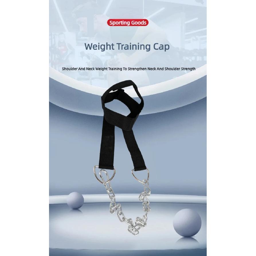 1PCS Head Neck Training Harness Body Strengh Exercise Cervical Spine Strap Adjustable Power Gym Fitness Weight Bearing Cap